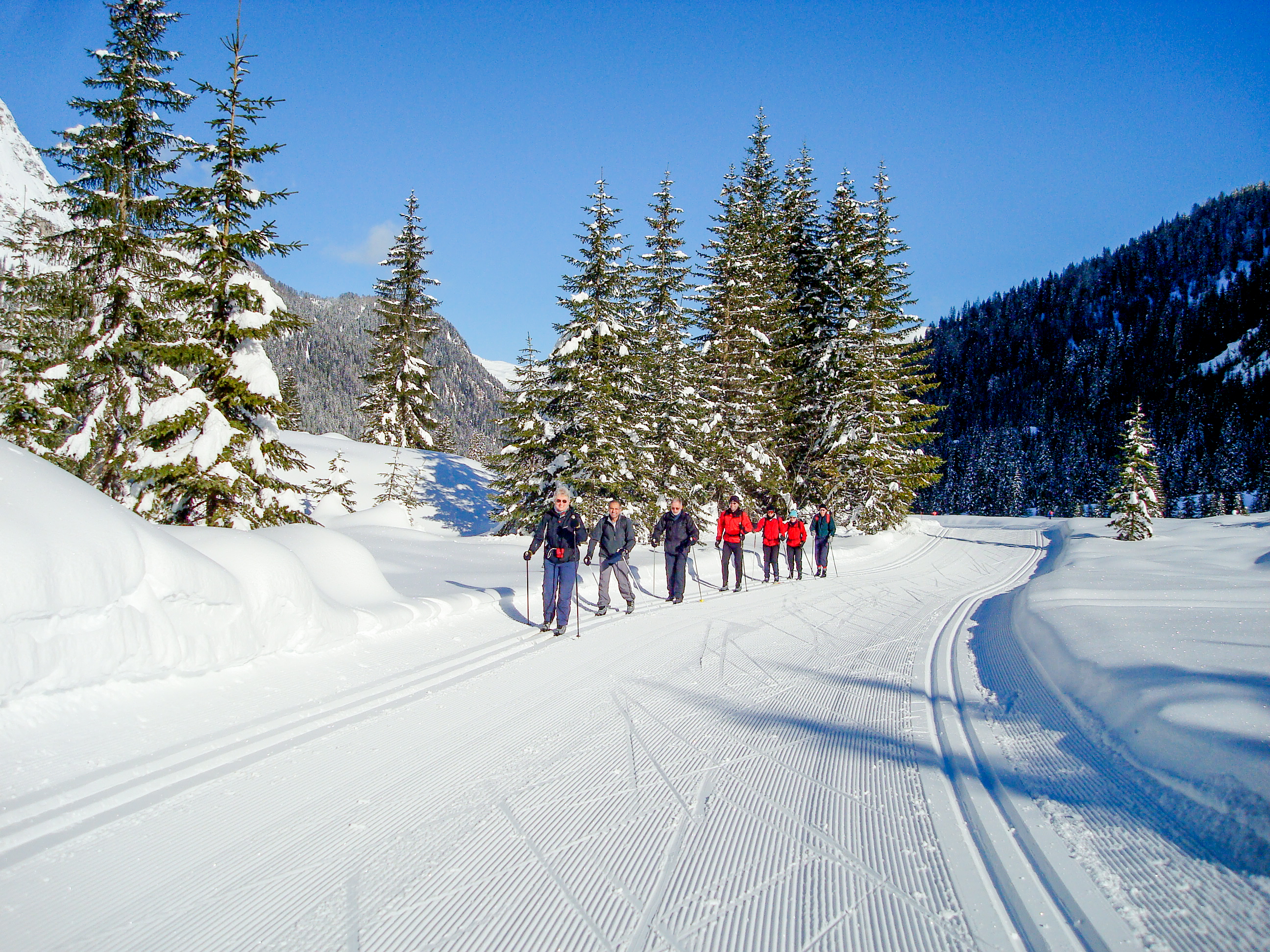 Italian Dolomites Cross-country Skiing