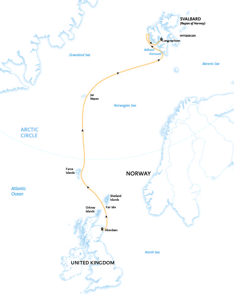 tourhub | Exodus | Arctic Saga: Exploring Spitsbergen via the Faroes and Jan Mayen | POS