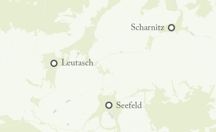 tourhub | Exodus Adventure Travels | Cross-Country Skiing at Leutasch and Seefeld | Tour Map